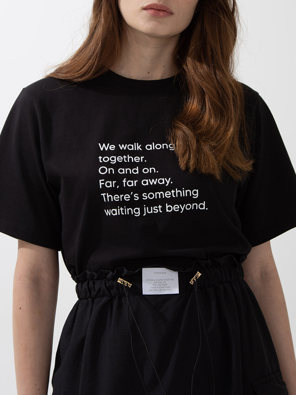 Findplus Lettering T-shirt (black)